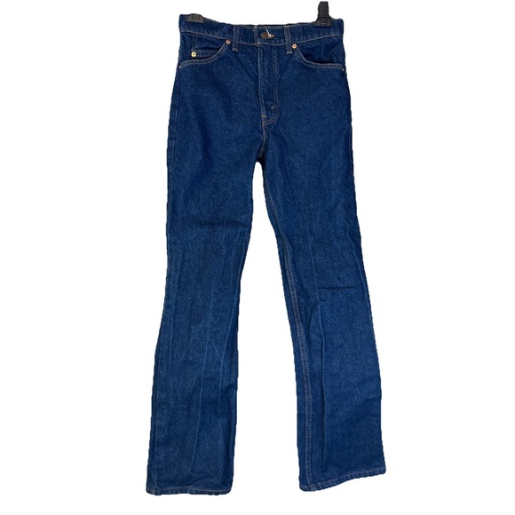 Levi's 517 90's Dark Denim Straight Leg VINTAGE Jeans Men 30 x 30 Work Rodeo - Picture 1 of 9